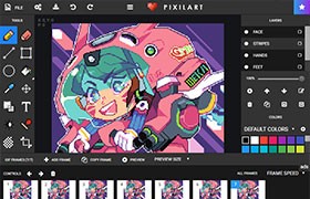 Pixilart：免费在线像素画工具