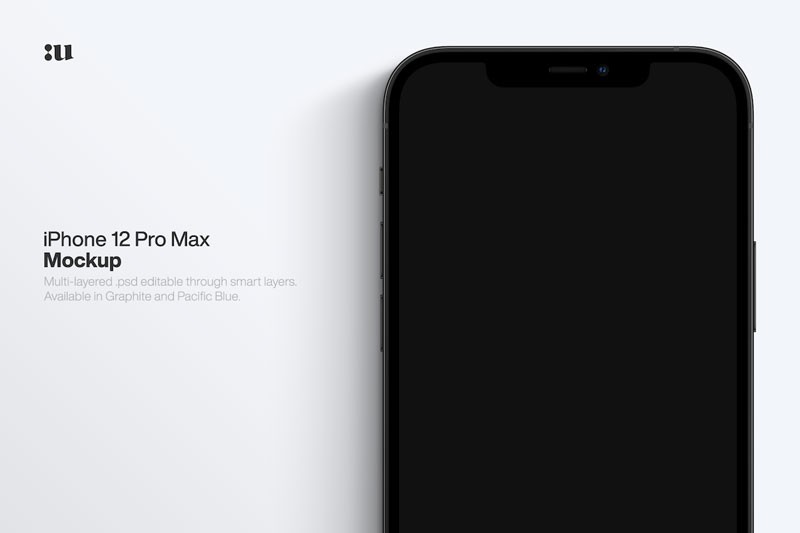iPhone12 Pro Max PSD 免费样机