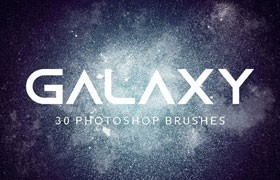 30个星空银河Photoshop笔刷