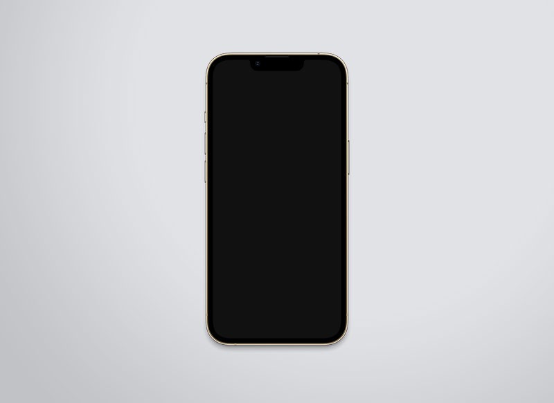 iPhone 13 Pro Max 手机样机PSD模板