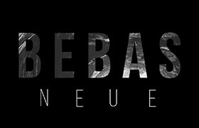 Bebas Neue无衬线英文字体