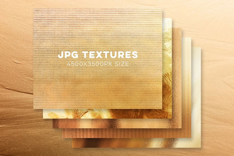 50张金色金属质感金色材质背景素材JPG