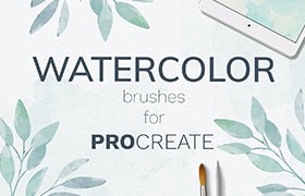 超写实自然效果的Procreate水彩笔刷