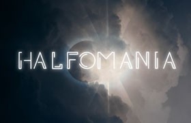 Halfomania 科技感英文字体，免费可商用