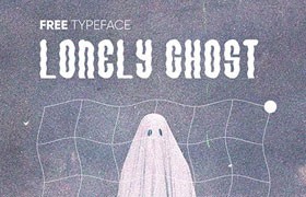 Lonely Ghost幽灵式英文字体，免费可商用
