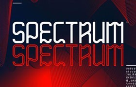 Spectrum概念英文字体，免费可商用