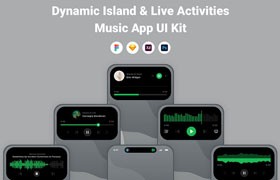 灵动岛Dynamic功能UI组件设计模板