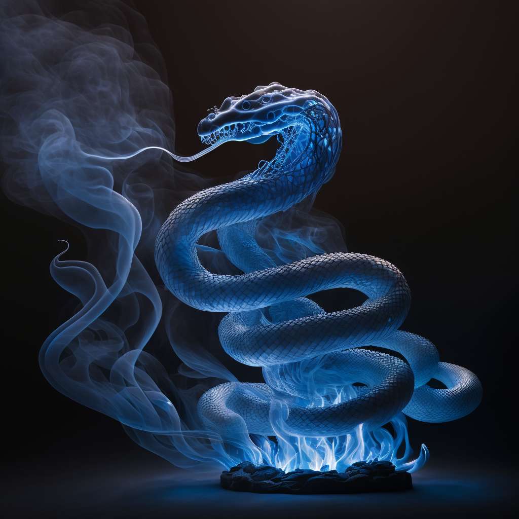 烟雾版十二生肖 蛇