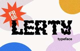Lerty个性英文字体，免费可商用