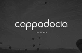Cappadocia 极简风英文字体，免费可商用