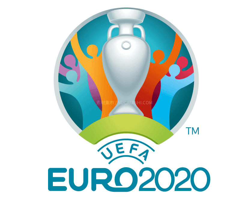 2020年欧洲杯LOGO标志矢量图，AI源文件