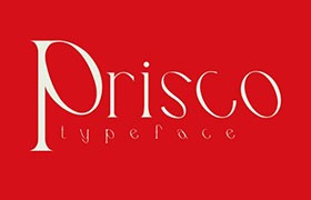 Prisco 优雅衬线英文字体