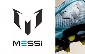 Messi梅西标志logo，AI源文件