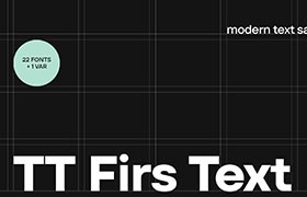 TT Firs Text现代感英文字体完整版