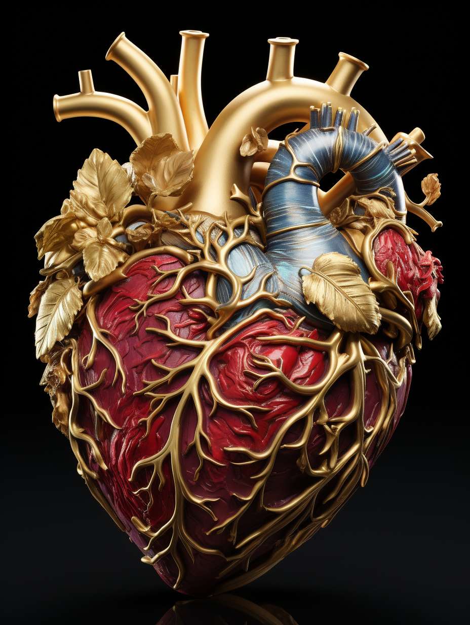 器官心脏艺术模型