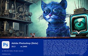 Photoshop 2024 (Beta) 蓝猫版v25.5.0.2486 新版本不再需要任何魔法和加速器
