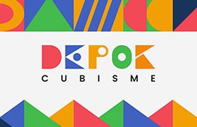 DEPOK CUBISM 几何图形英文字体，免费可商用
