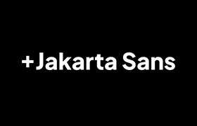 Plus Jakarta Sans 现代可变英文字体，免费可商用
