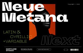  Neue Metana Next Fashion Contradiction English font