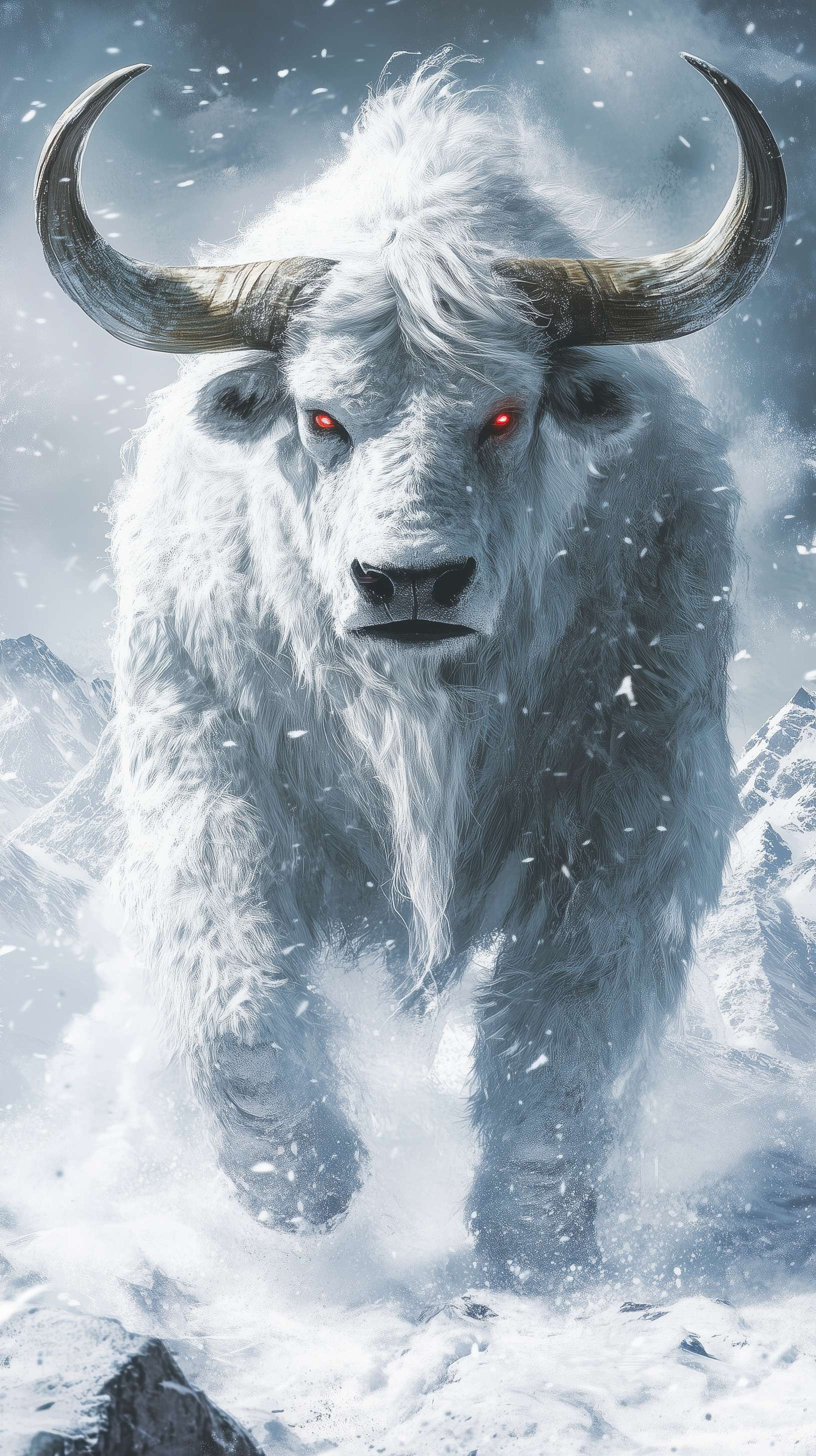  Snowstorm version of the zodiac ox