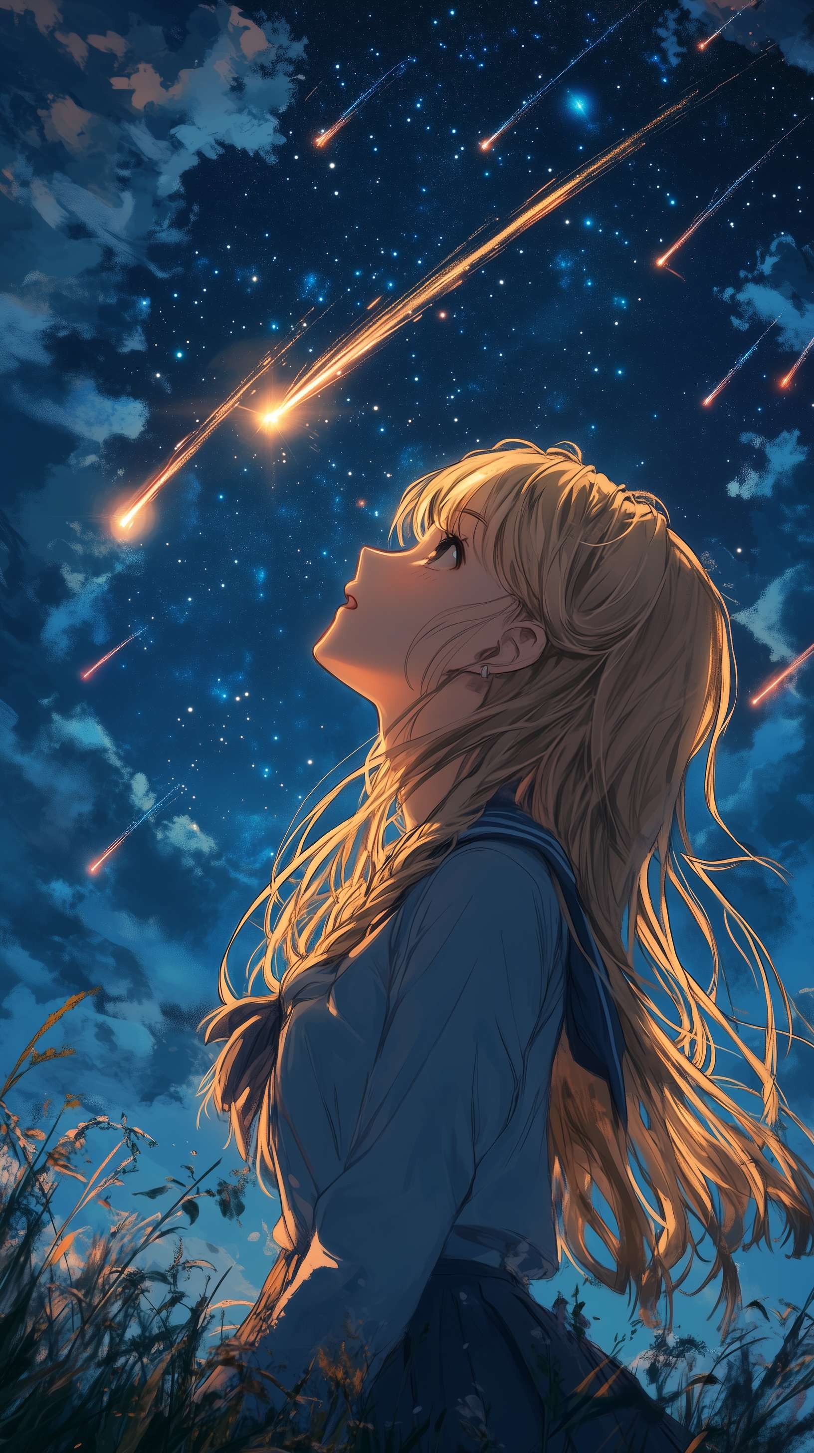  Blond Girl Meteor