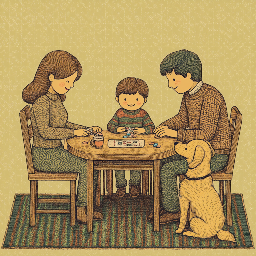  Family table card game