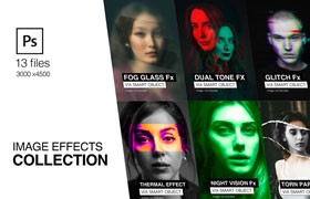  Ultra HD! 13 poster special effects PS layer styles