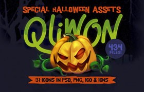  30+cartoon ICO icon of Halloween main picture