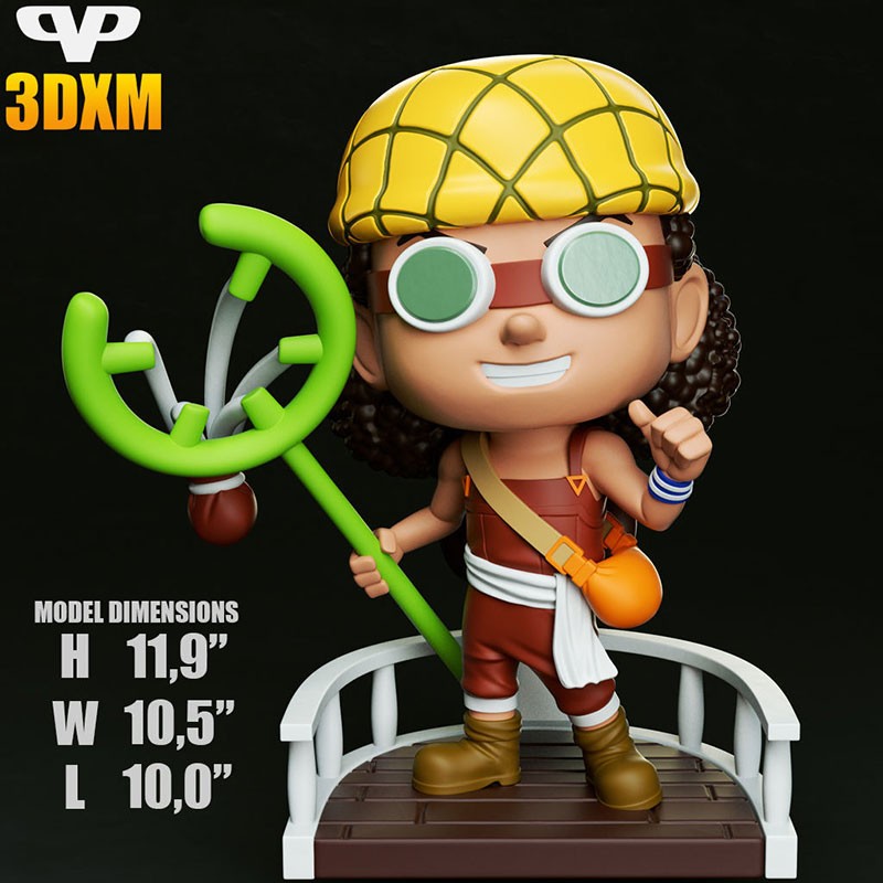 Usopp Chibi Q3dģְstl