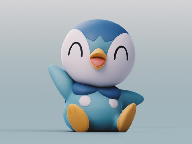 ξPiplupSTLģ