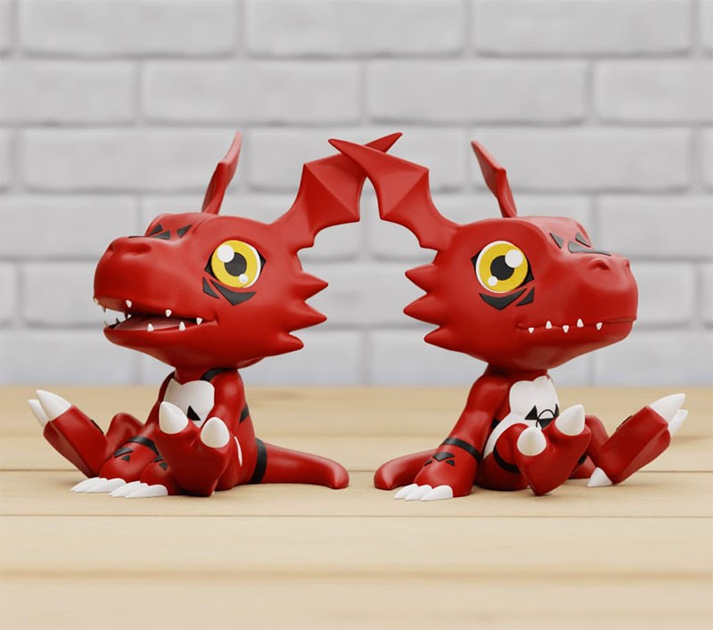 뱦  Guilmon stl