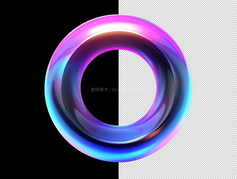 30张高清全息渐变背景图PNG