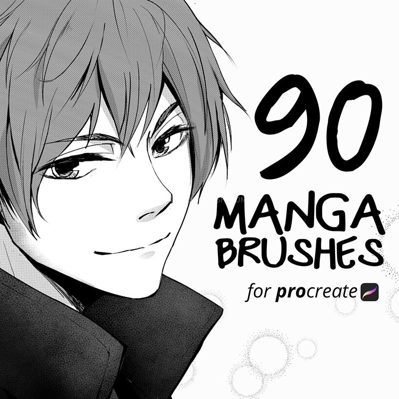 90+Procreateͼˢ