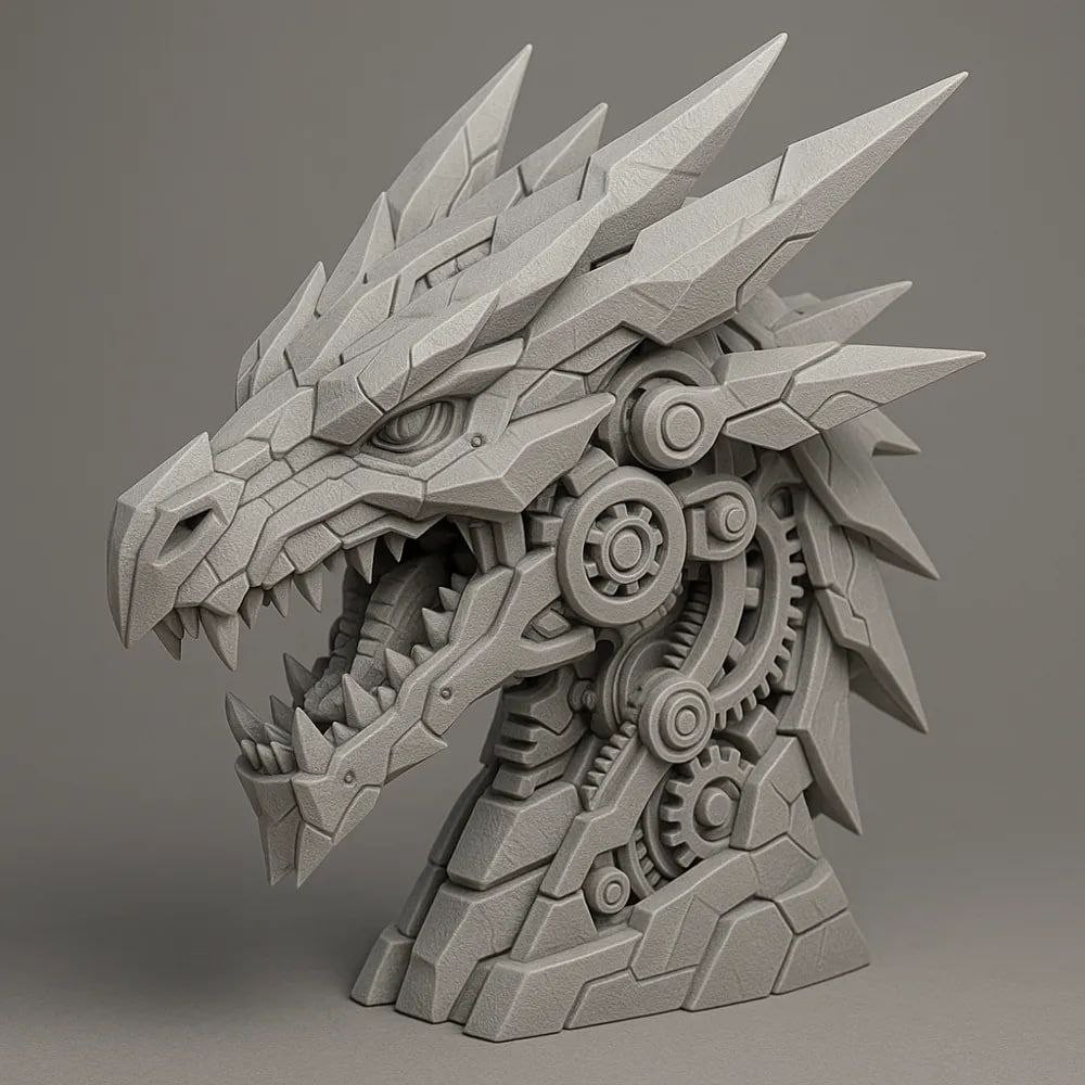 机械龙头3D模型
