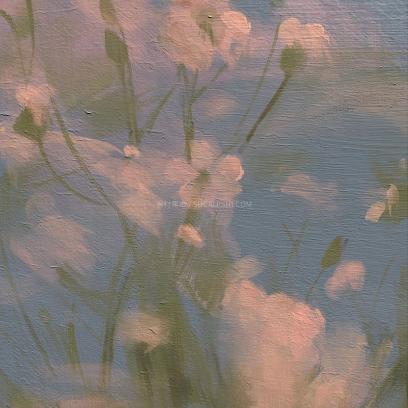 Procreate厚重油画质感笔刷