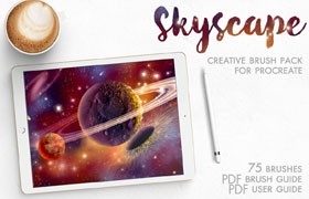 Procreate宇宙星空笔刷