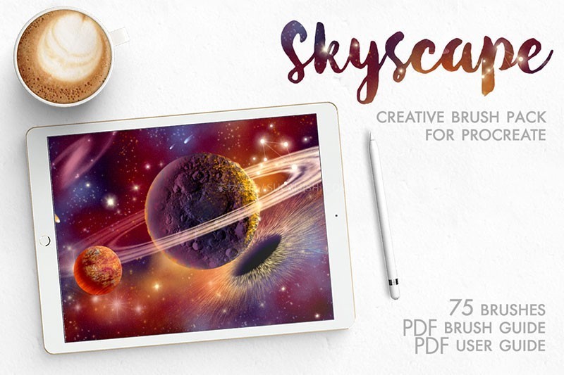 Procreate宇宙星空笔刷