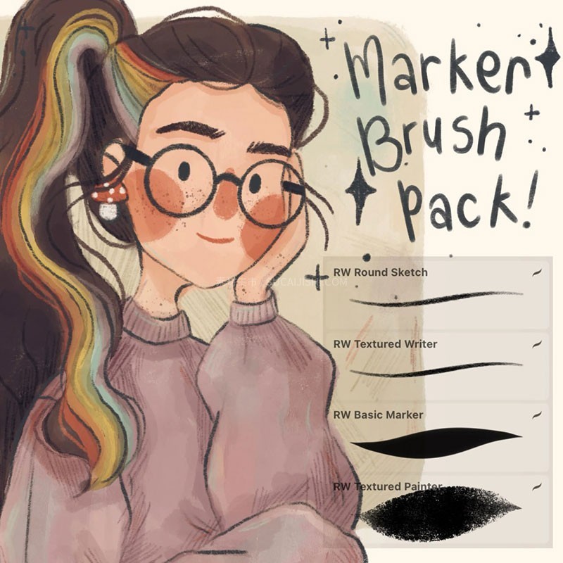 Procreate超实用笔刷