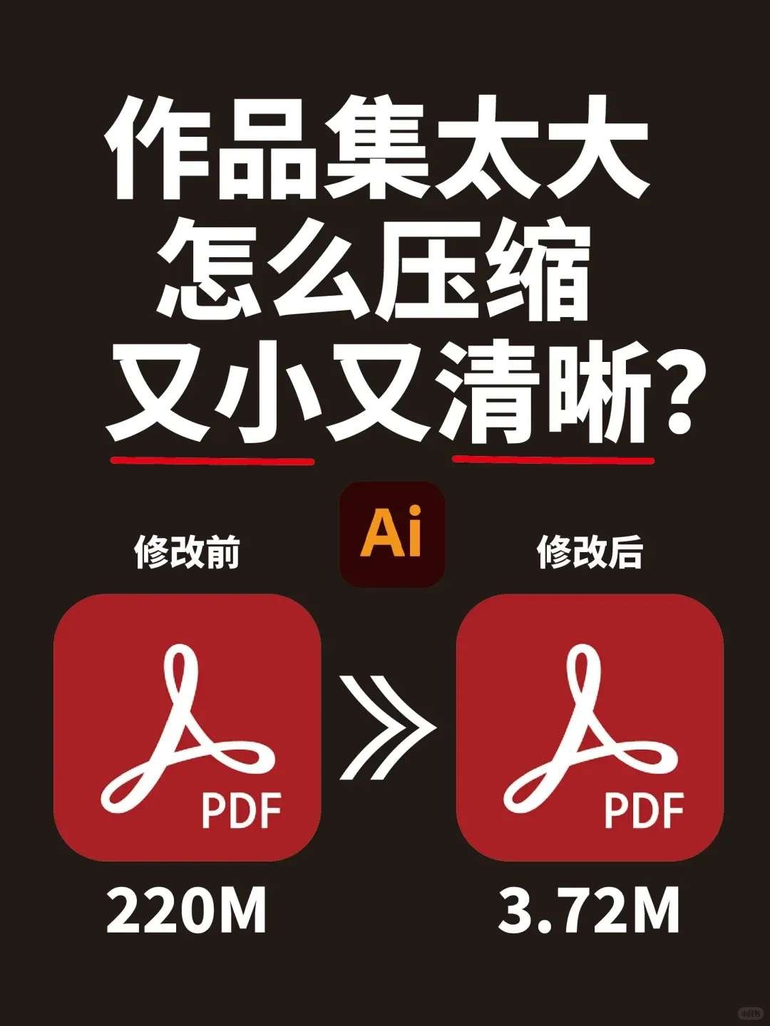 超实用AI压缩PDF方法