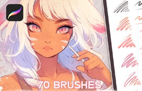 Procreate动漫工作室日常画笔