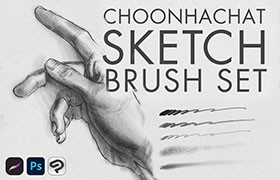 专业速写笔刷套装 Procreate+PS+Clip Studio 通用