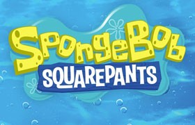 海绵宝宝（SpongeBob）动画英文logo字体