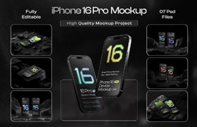 iPhone16 Pro高质量样机模型