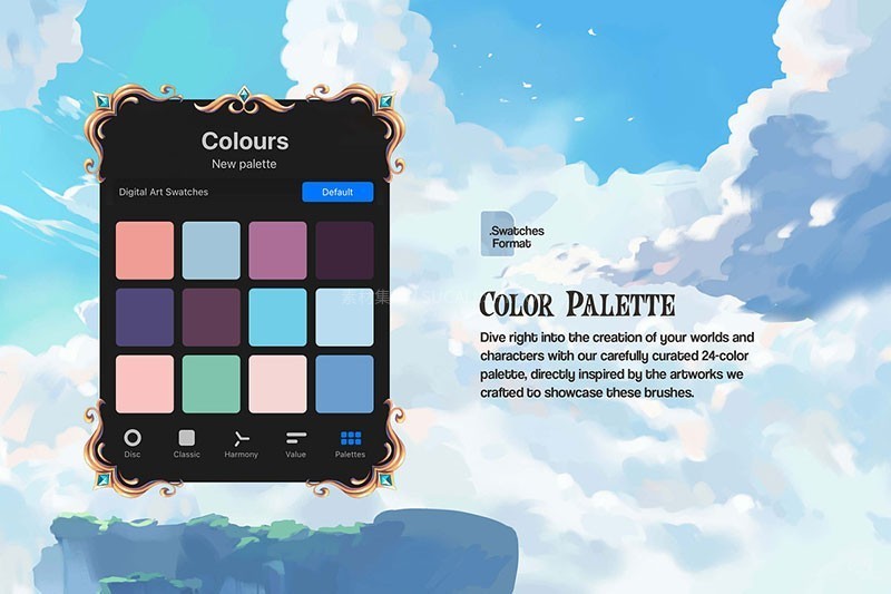 18֧ϷԭProcreate+PSˢ