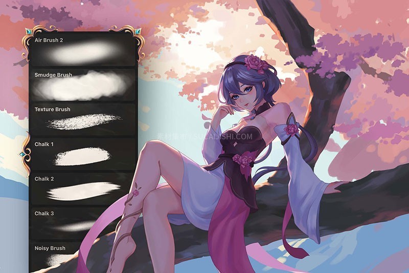 18֧ϷԭProcreate+PSˢ