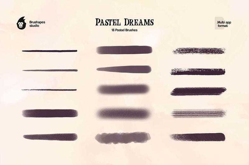 18֧ϷԭProcreate+PSˢ