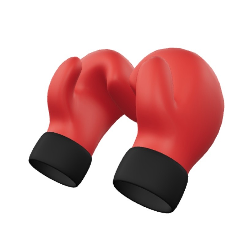 拳击手套Boxing gloves 3d model