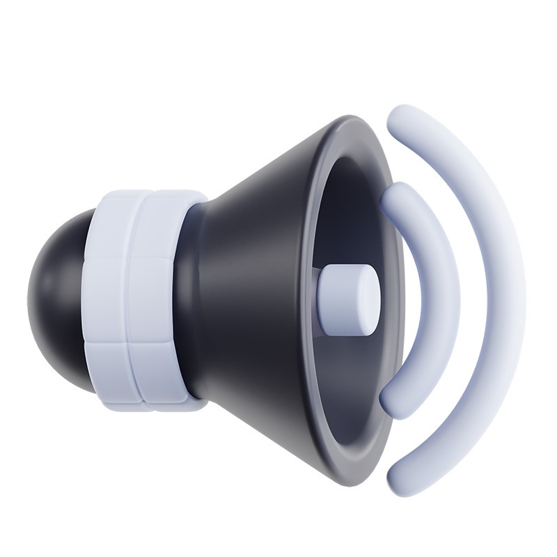 ͨȣ Cartoon speaker (loudspeaker) maximum volume 3d model