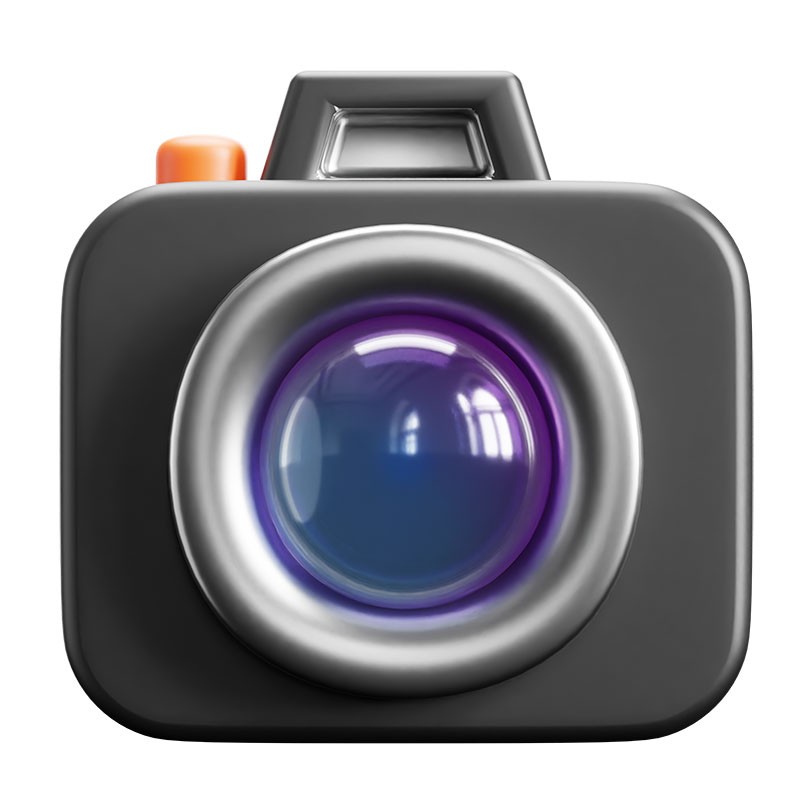 Classic camera 3d model