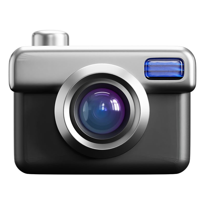 俨Ƭ Classic point-and-shoot camera 3d model